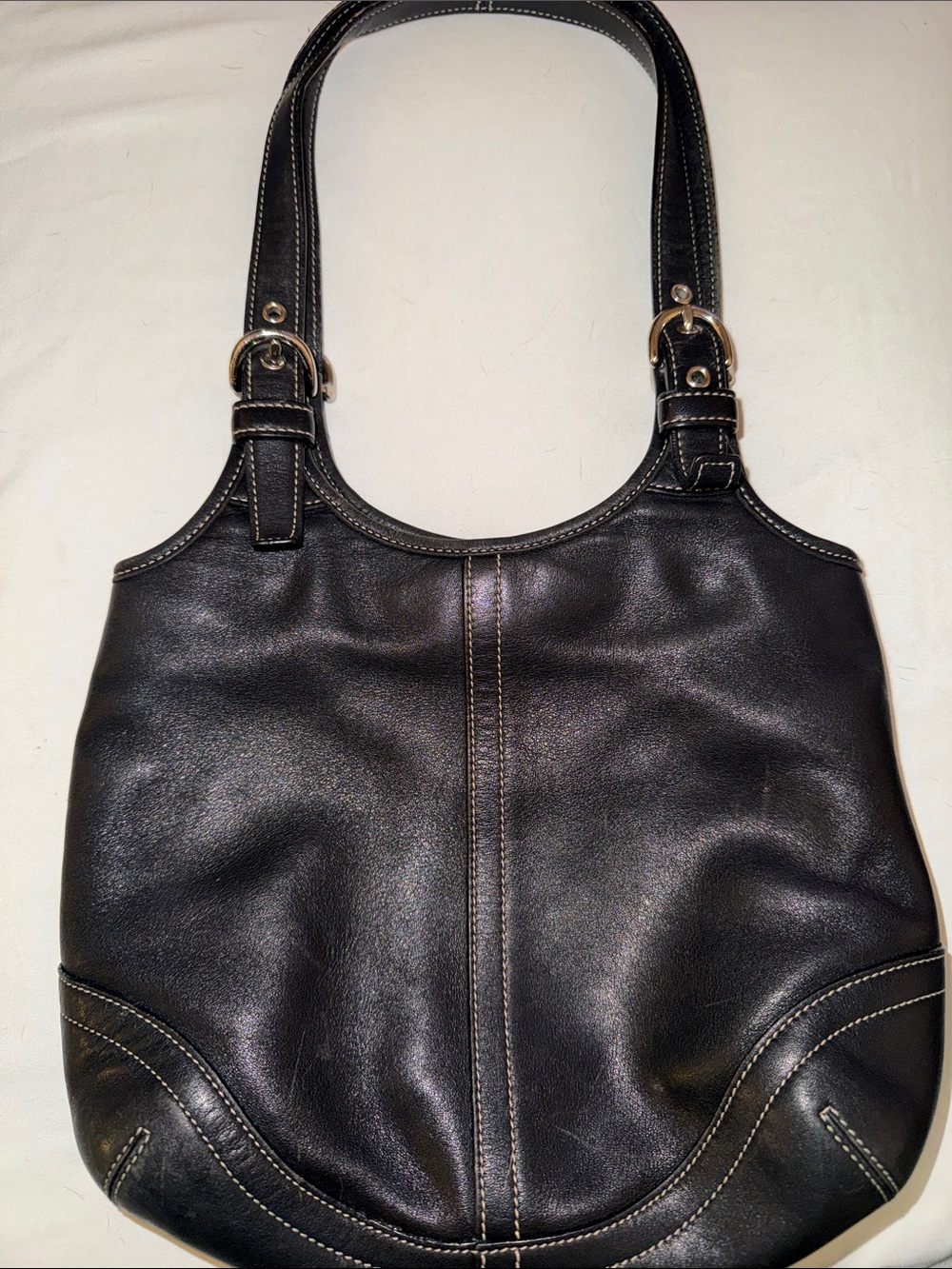 VINTAGE COACH SOHO LEATHER PURSE